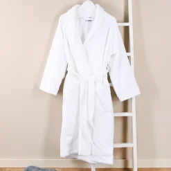 Personalisiertes Bademantel-Set mit Initialen & Herz bestickt | Partnerlook Geschenk für Paare