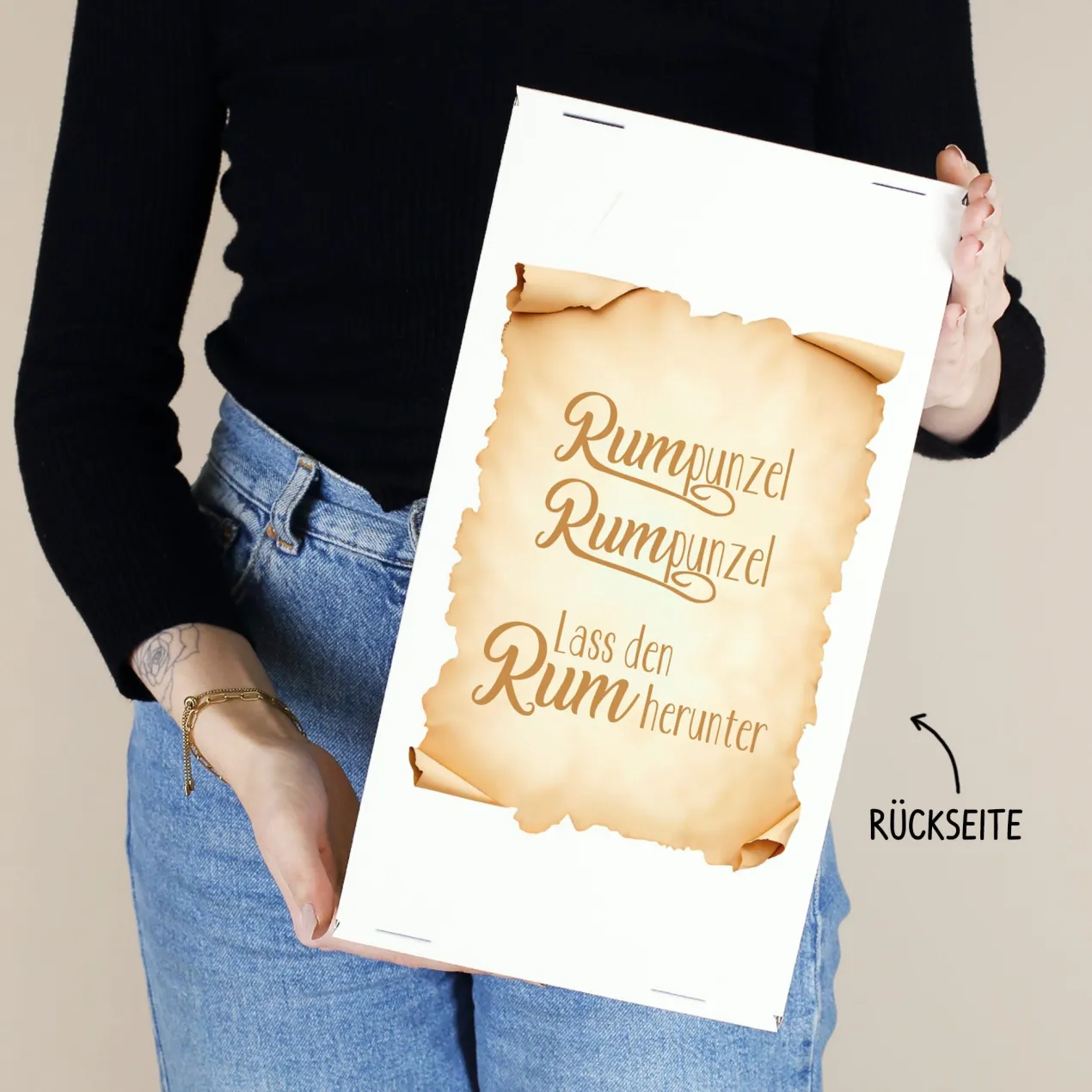 Personalisiertes Captain Morgan - Set in Geschenkbox mit graviertem Longdrinkglas | RUMpunzel