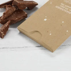 Personalisierte Schokolade zu Weihnachten mit Foto & Wunschtext | Merry Christmas 100 g