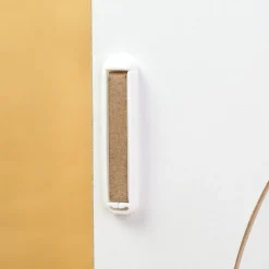 Personalisiertes clipfritz Katzenhaus aus Holz mit Name | 2 Farben | Geschenk für Katzen