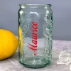 Personalisiertes Coca-Cola Glas mit Name | Retro Design in Dosenform