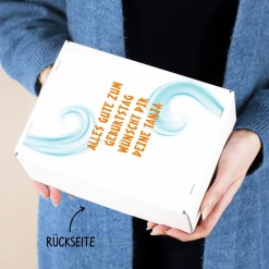 Personalisiertes Geschenkset mit Absolut Vodka, graviertem Glas, Untersetzer & Geschenkbox | Vodkahontas