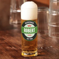Personalisiertes Kölsch Glas als Geschenk für Kölner | 200 ml Bierglas mit Aufdruck