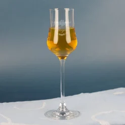 Personalisiertes Leonardo Grappaglas mit Gravur von Name & Ornamentmotiv | Geschenk für Genießer