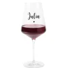 Personalisiertes Leonardo Weinglas mit Name & Herz | Geschenk für Weinliebhaber und Herzensmenschen