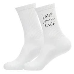 Personalisierte Socken für Läufer | Sportsocken mit Name als Geschenk für Jogger