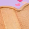 Personalisiertes Servierbrett aus Holz in Herzform – mit Gravur & Ringmotiv | Hochzeitsgeschenk