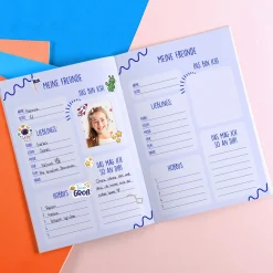 Personalisiertes Sticker-Set für kleine Astronauten mit 10 Fotos | Aufkleber für Jungen & Mädchen