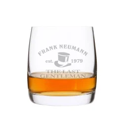 Personalisiertes Whiskey Glas mit Name und Geburtsjahr