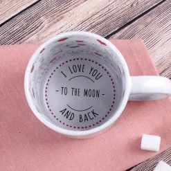 Personalisierte Tasse 'Ich liebe dich jeden Tag' mit Wunschtext | Geschenk für Paare & Valentinstag