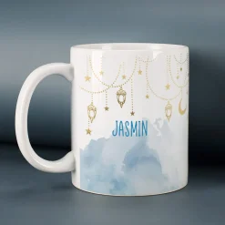 Personalisierte Tasse – Ramadan Geschenk mit Laternen & Mondsichel