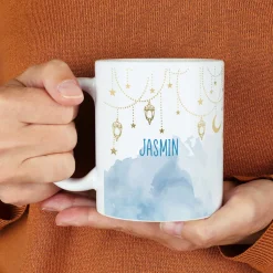 Personalisierte Tasse – Ramadan Geschenk mit Laternen & Mondsichel