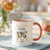 Personalisierte Tasse zur Kommunion - Ihr seid meine Freunde! Keramiktasse mit Anlass, Name & Datum