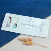 Personalisierte Ziehkarte als Hochzeitseinladung mit Fotos & Wunschtext | Effektkarte mit Überraschung