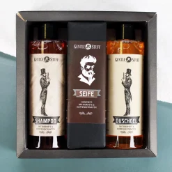Pflege-Geschenkset für echte Männer im Gentleman Design