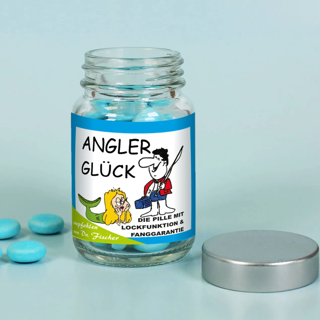 Pille für das ANGLERGLÜCK