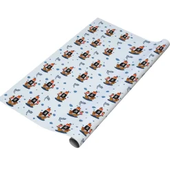 Piraten-Geschenkpapier mit Ihrem Wunschnamen