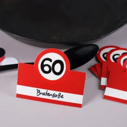 Platzkarten für den 60. Geburtstag