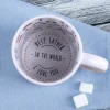 Polaroid Fototasse für den besten Papa der Welt - Innen und außen bedruckt