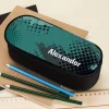 Praktische Stiftebox in cooler Optik mit Namensaufdruck