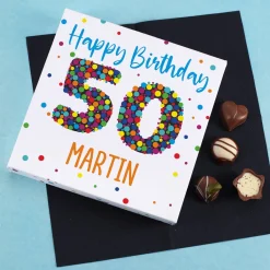 Pralinen zum 50. Geburtstag von Lindt