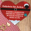 Puzzle-Gutschein als Weihnachtsgeschenk mit Ihrem Wunschtext