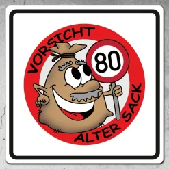 PVC-Banner - Alter Sack - Geburtstagsdekoration