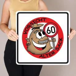 PVC-Banner - Alter Sack - Geburtstagsdekoration