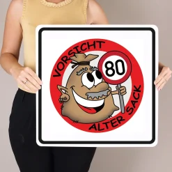 PVC-Banner - Alter Sack - Geburtstagsdekoration