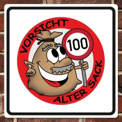 PVC-Banner - Alter Sack - Geburtstagsdekoration