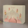 Ramadan Kalender für Mädchen mit Name zum selbst Befüllen | Türme und Laternen