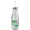 Retro Coca-Cola Trinkflasche aus Glas personalisiert mit Name und Urlaubsmotiv
