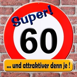 Riesiges Schild - Super! 60