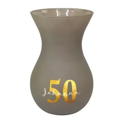 Ritzenhoff Vase zum Geburtstag personalisiert mit Name & Alter | 3 Farben zur Auswahl