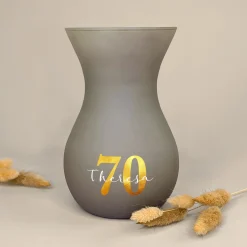 Ritzenhoff Vase zum Geburtstag personalisiert mit Name & Alter | 3 Farben zur Auswahl