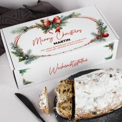Rosinenstollen in persönlicher Geschenkbox, 1000g