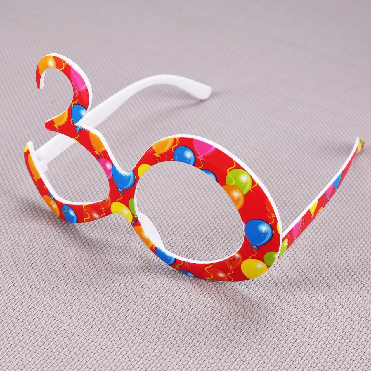 Rote Party Brille - 30