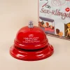 Rote Sex-Klingel mit witzigem Aufdruck | Lustiges Geschenk für Paare, Geburtstage oder JGA