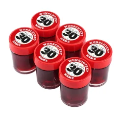 6r Set Schnaps zum 30. Geburtstag mit Name und Text