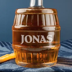 Rum-Flasche - Fass - mit Namensgravur
