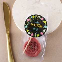 Salami Snack als Ostergeschenk für Männer