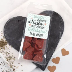 Salami Snack zu Ostern für Männer mit Ihrem Text