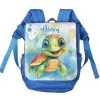 Schildkröten-Kinderrucksack im Watercolor Stil mit Ihrem Wunschnamen