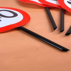 Schild mit Stab zum 40. Geburtstag