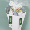 Schleifenband für Zuckertüten - Endlich Schulkind - mit Namensaufdruck