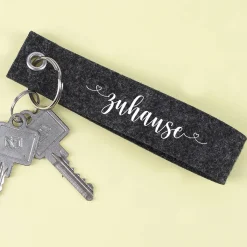 Schlüsselanhänger mit Namensaufdruck
