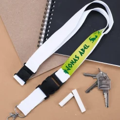 Schlüsselband mit Dinosauriermotiv