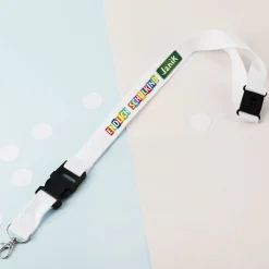 Schlüsselband mit Namen für Erstklässler