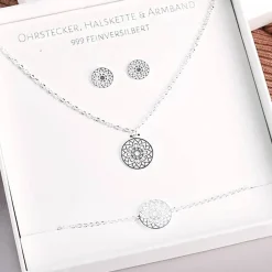 Schmuck-Geschenkset - Mandala des Glücks