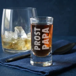 Schnapsglas graviert mit Prost und Name